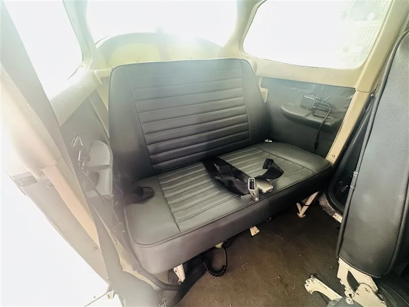 Cabin interior of a 1979 Cessna 172N.