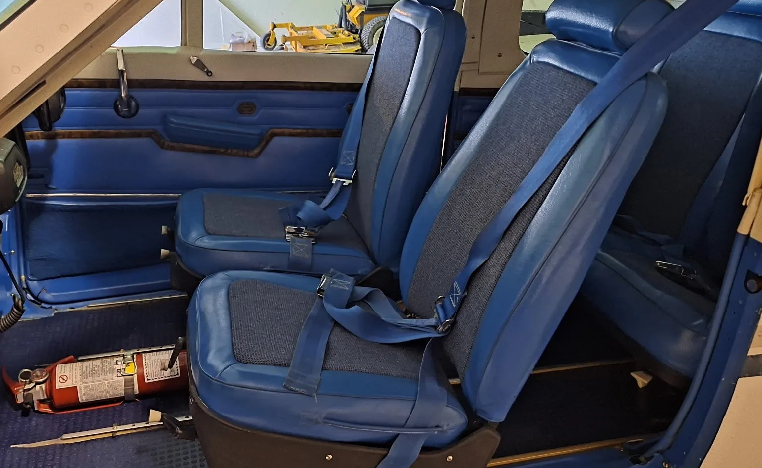 Cabin interior of a 1973 Cessna 177B - Canadian Aircraft Sales.