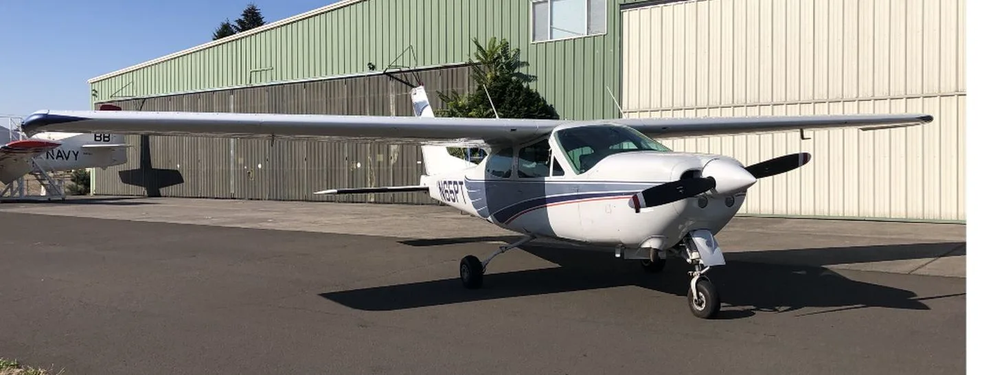 Exterior view of a 1977, N65PT.
