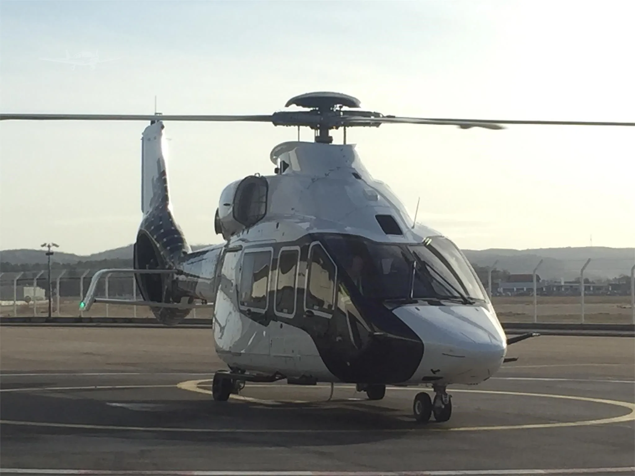 Marketing image of a 2023 AIRBUS H160.