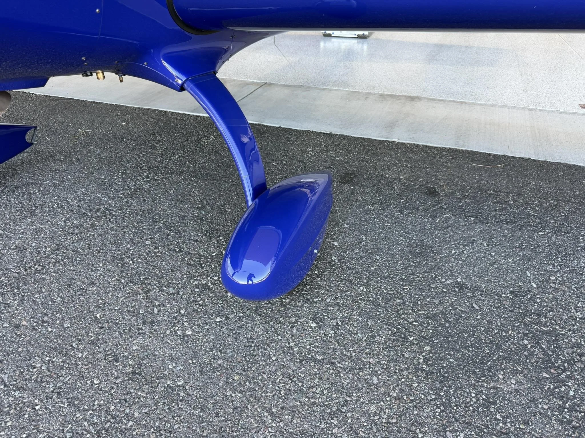 Engine detail of a 2024 EXTRA AIRCRAFT EA NG.