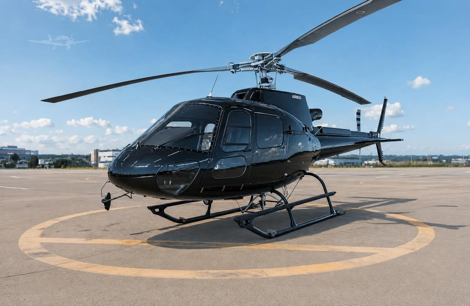 Exterior view of a 2026 AIRBUS H125.