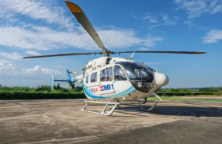 Exterior view of a 2006 Airbus EC145.