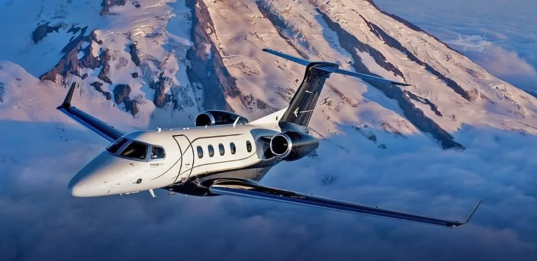 Marketing image of a 2027 EMBRAER PHENOM 300E.
