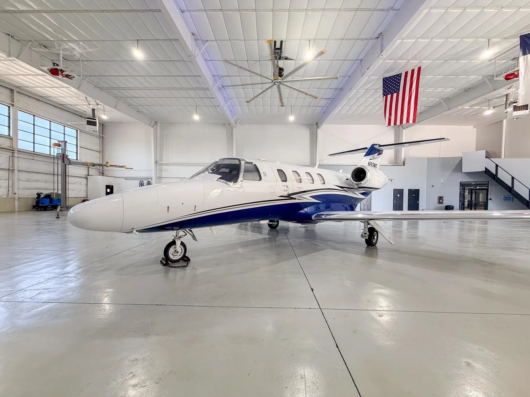 Exterior view of a 2015 CESSNA CITATION M2, N92WG.