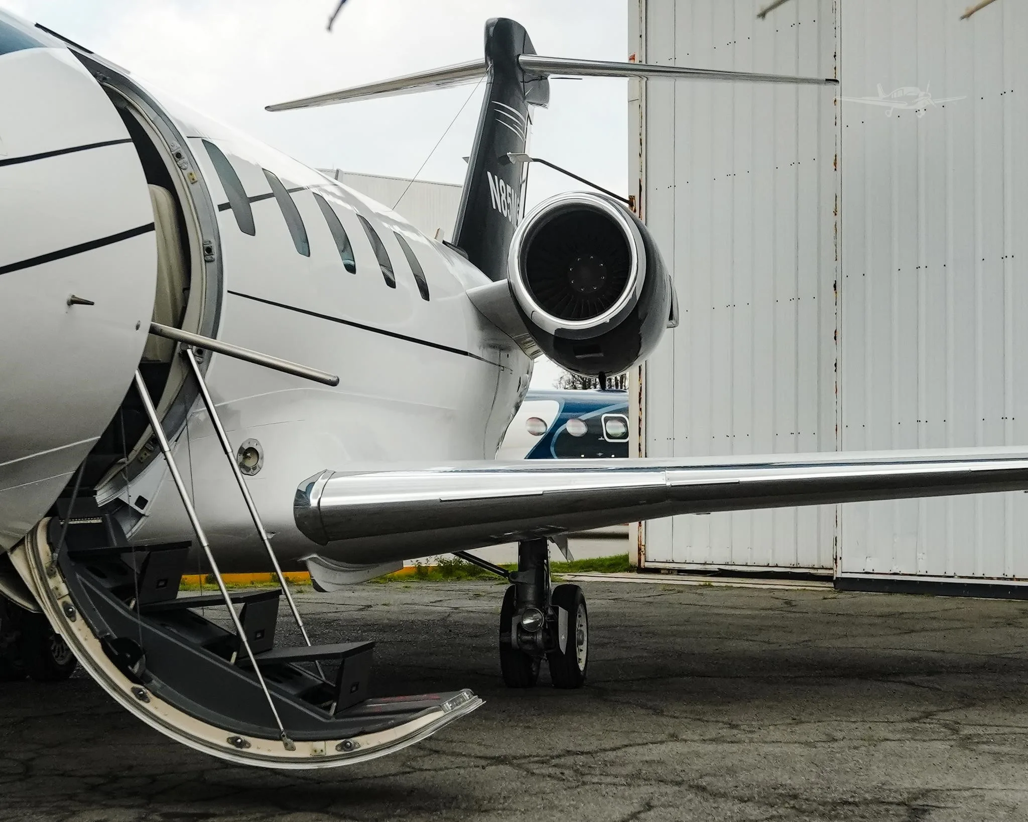 Exterior view of a 1984 CESSNA CITATION III, N85MS.