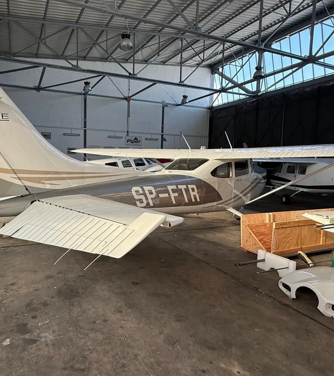Exterior view of a 2025 CESSNA 182T SKYLANE, SP-FTR.