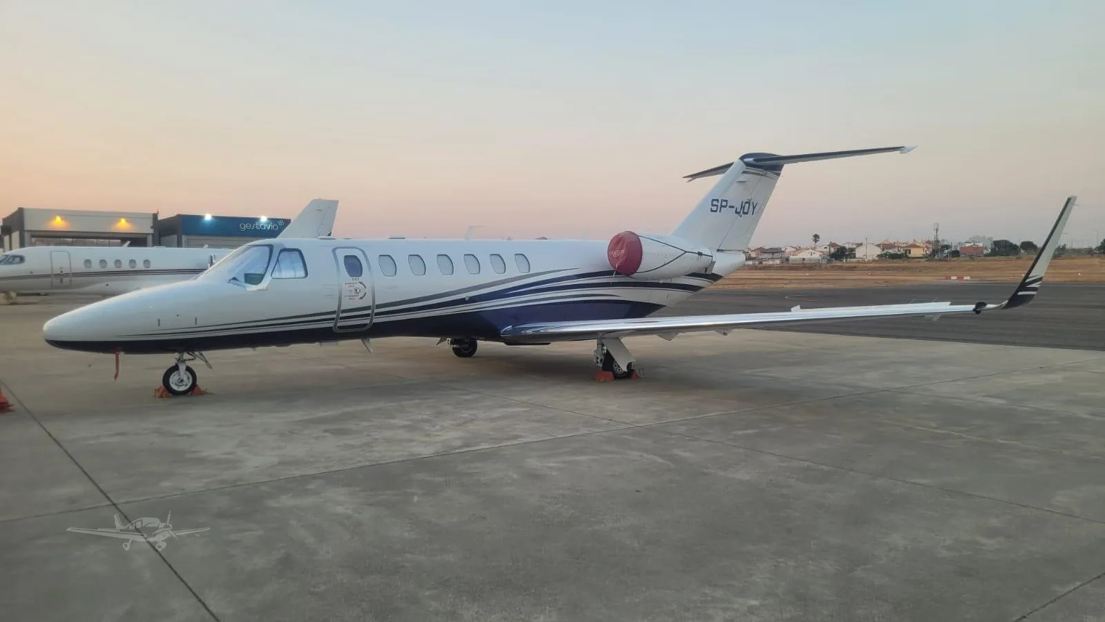Exterior view of a 2018 CESSNA CITATION CJ3+, SP-JOY.