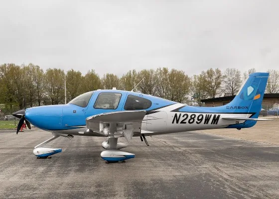 Marketing image of a 2021 Cirrus SR22-G6.