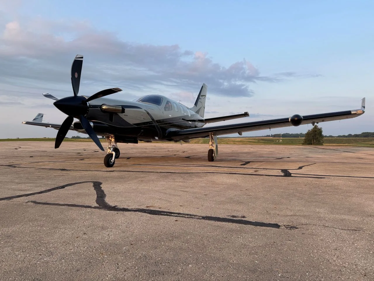 Exterior view of a 2023 Socata TBM-960 | Leviate Air Group.