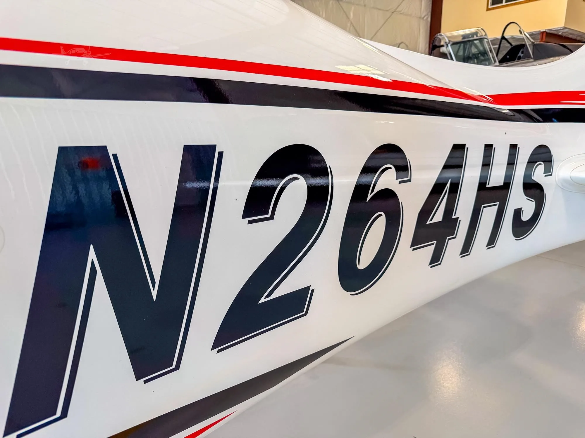 Exterior view of a 2023 CIRRUS SR20-G6, N264HS.