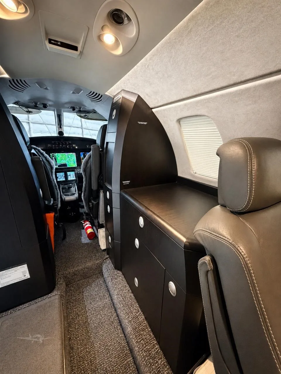 Cabin interior of a 2023 CESSNA CITATION CJ3+.
