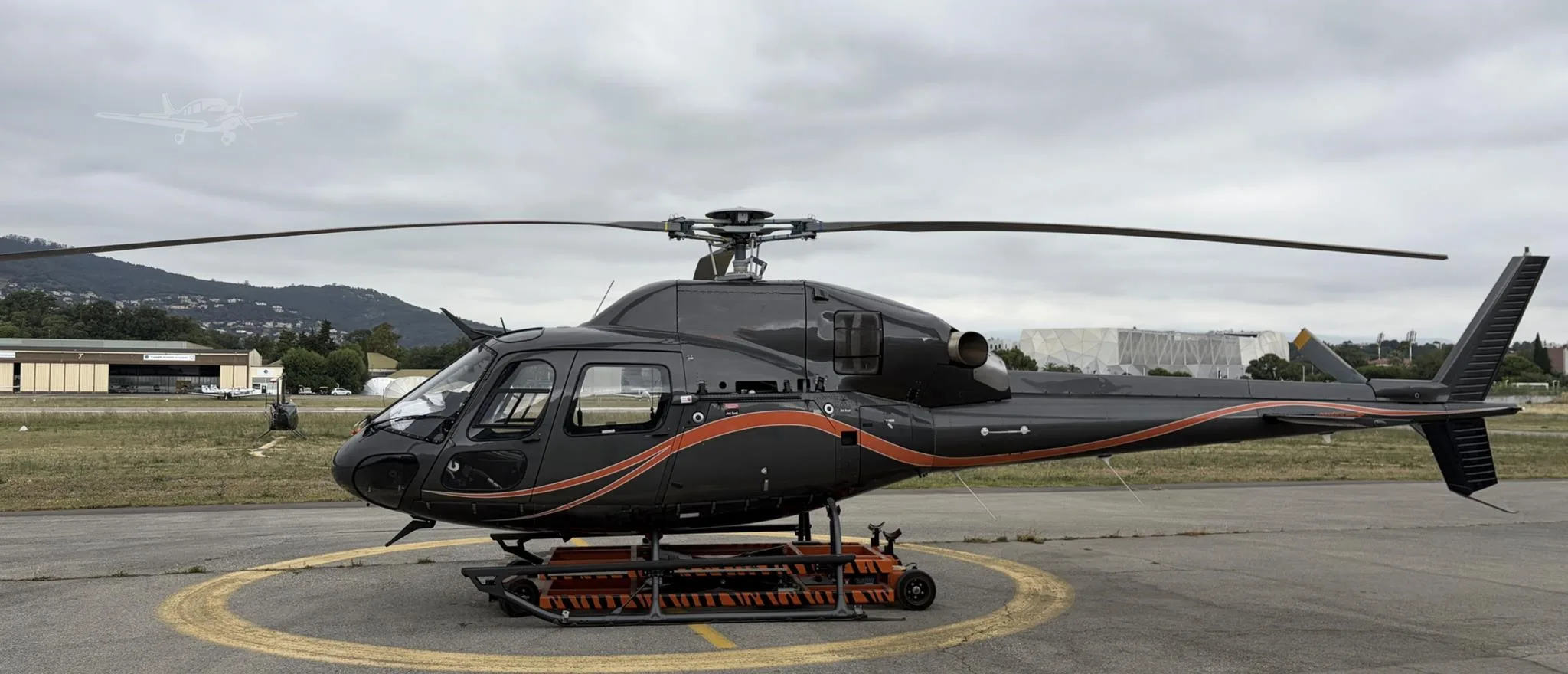 Marketing image of a 1994 EUROCOPTER AS355N.