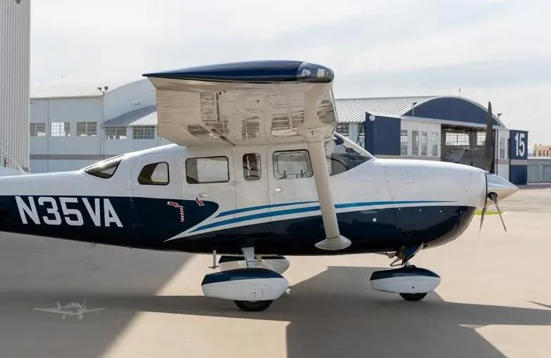 Exterior view of a 2019 CESSNA TURBO 206H STATIONAIR HD, N35VA.