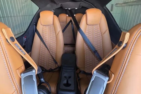 Cabin interior of a 2026 Diamond DA62.