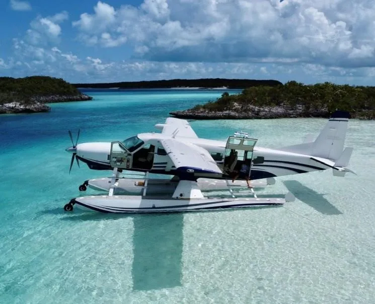 Exterior view of a 2021 CESSNA CARAVAN 208B GRAND EX AMPHIBIAN, N294JS.