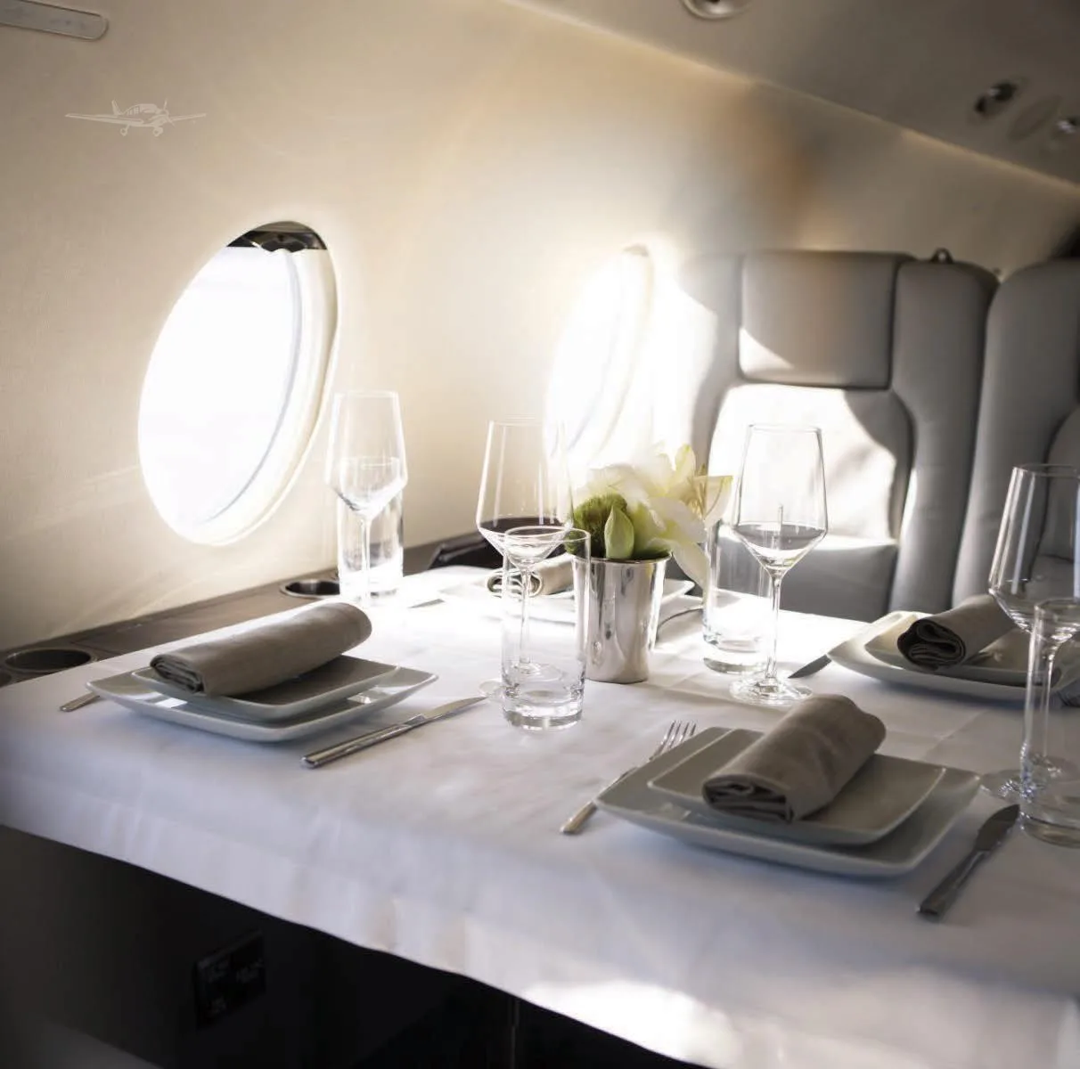 Cabin interior of a 2006 GULFSTREAM G200.