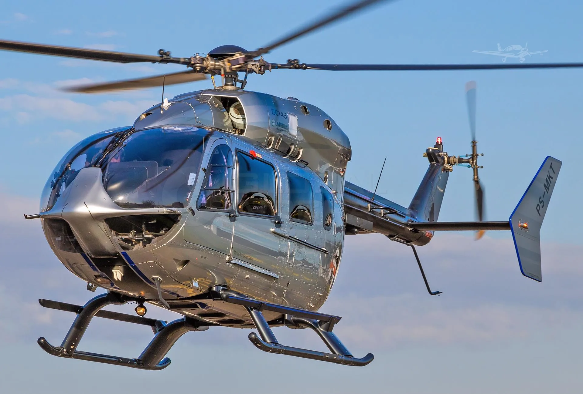 Cabin interior of a 2014 EUROCOPTER EC145.