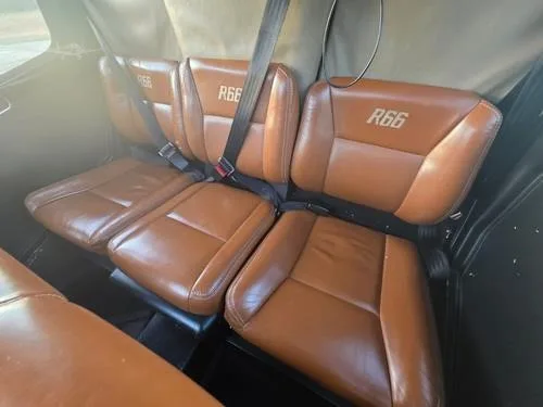 Cabin interior of a 2013 ROBINSON R66.