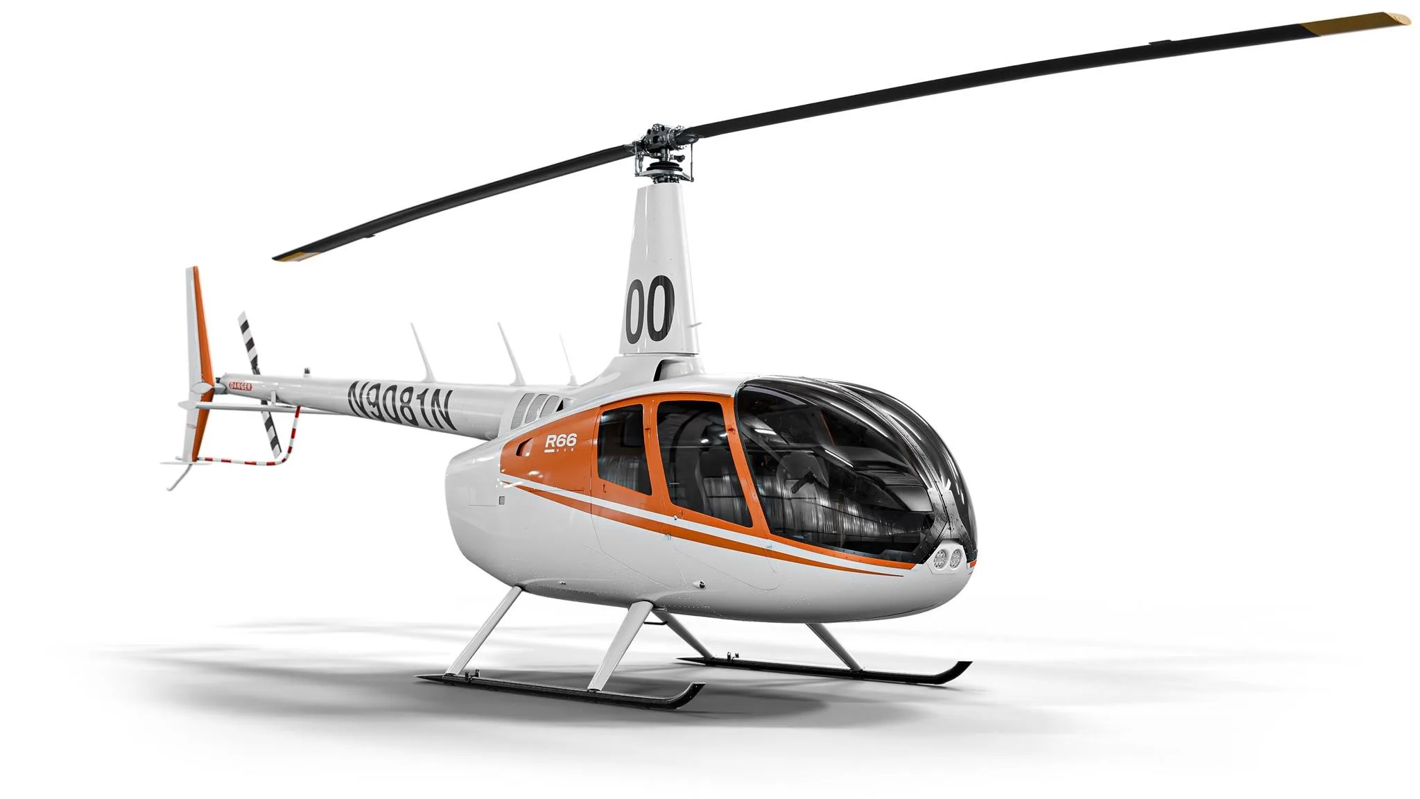 Marketing image of a 2027 ROBINSON R66 NXG.
