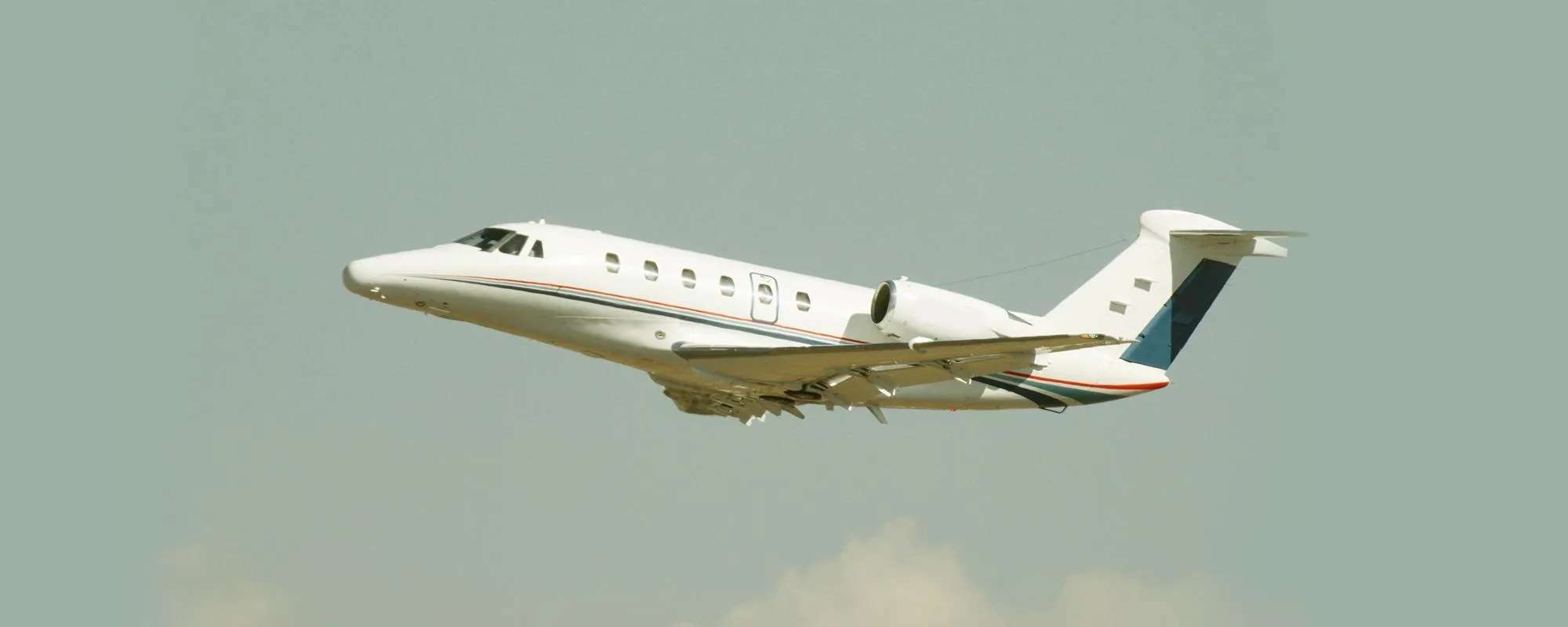 Exterior view of a 1991 Cessna Citation VI.
