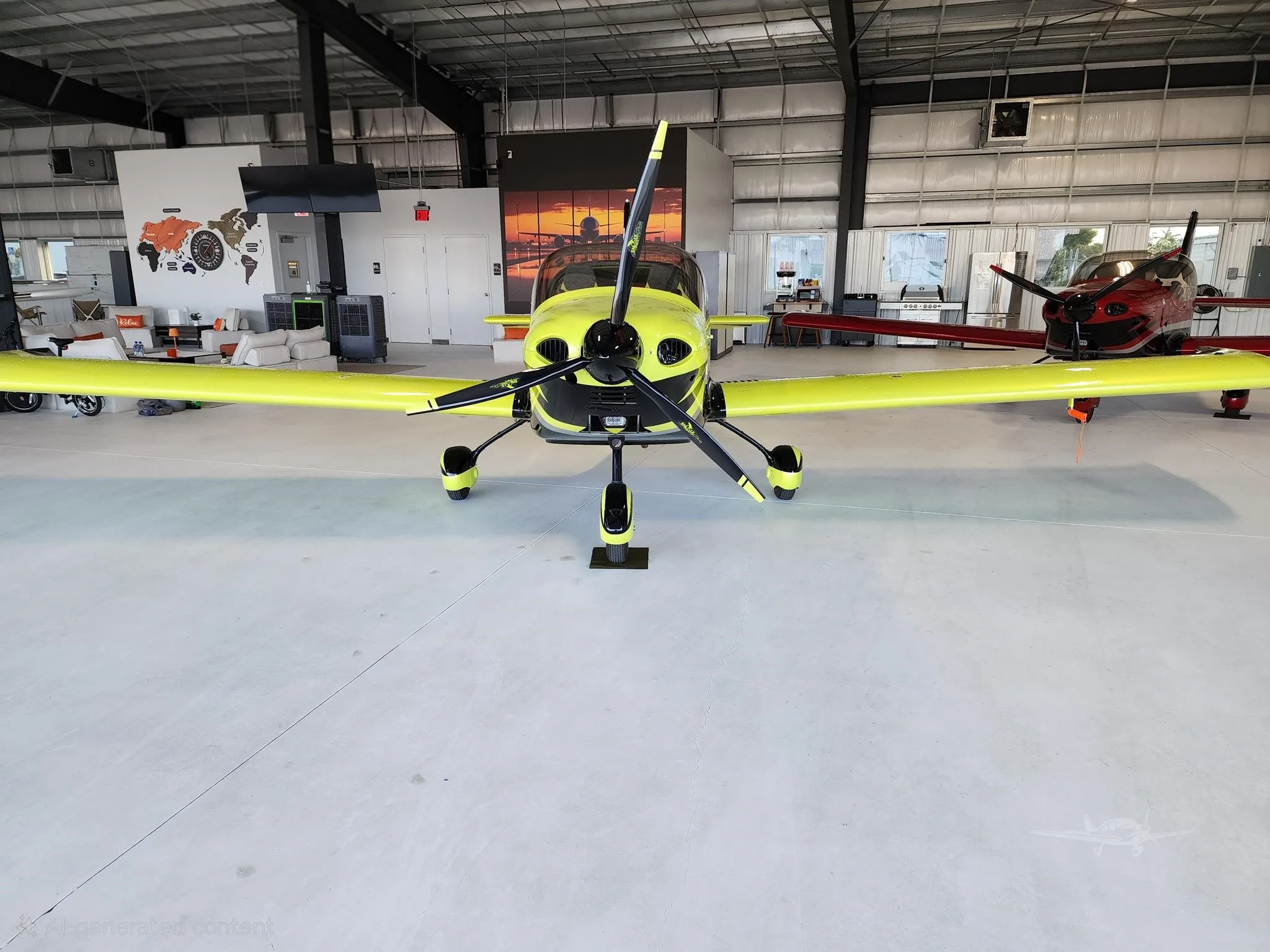 Exterior view of a 2025 TOMARK AERO VIPER SD4, N881EA.