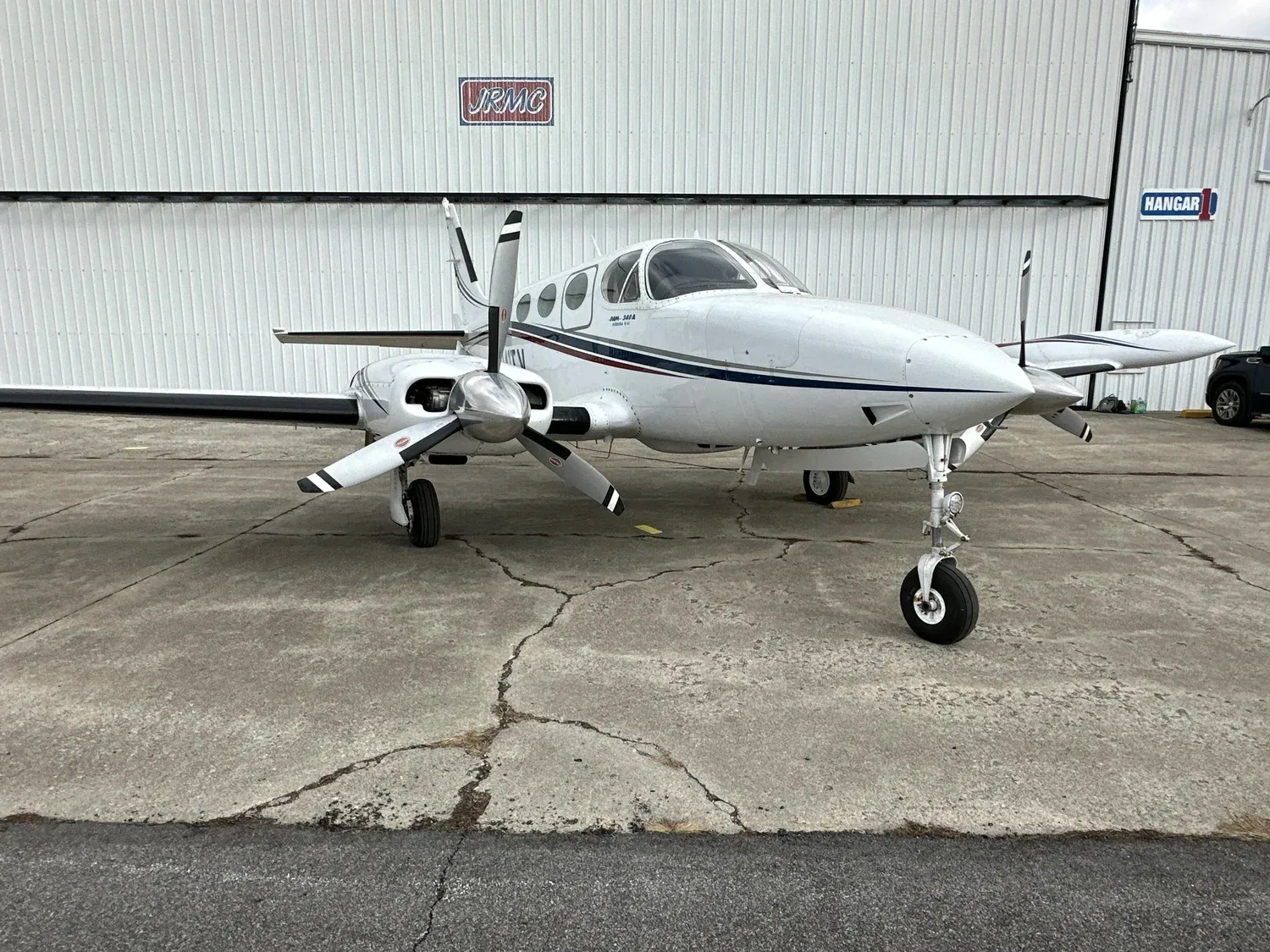 Exterior view of a Lonestar Aircraft Sales 340A STOL — Lonestar Aircraft Sales.