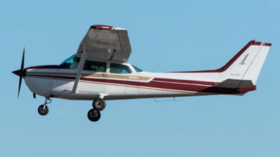 Exterior view of a 1980 Cessna 172N Skyhawk.