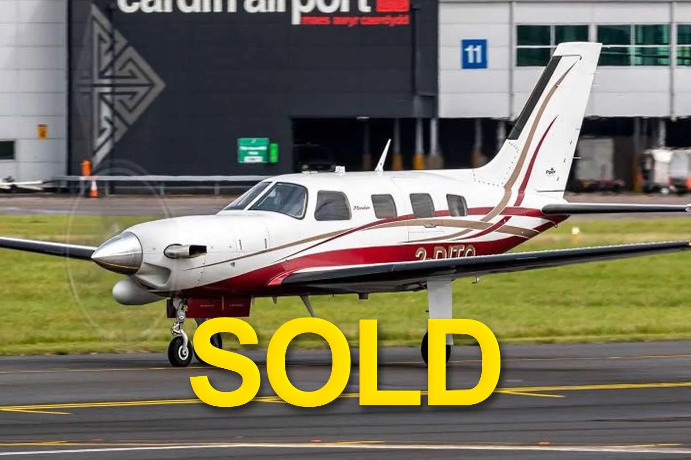 Exterior view of a Tecnam P2008JC MKII.