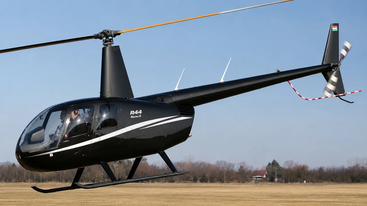 Marketing image of a 2024 Robinson R44 Raven II.