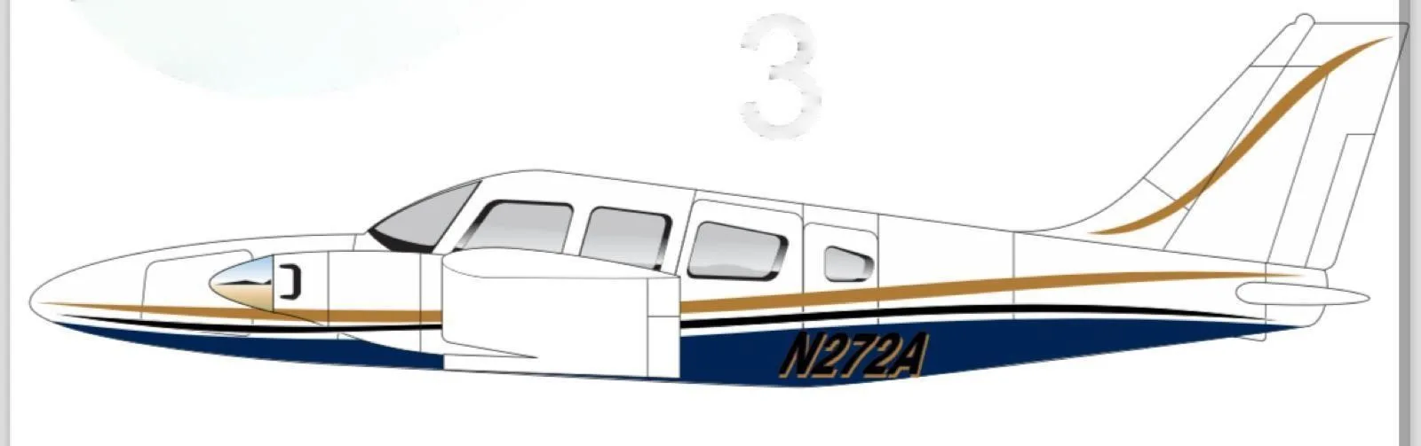 Marketing image of a 1989 PIPER SENECA III.