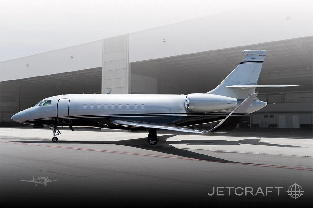 Marketing image of a 2009 DASSAULT FALCON 2000EX EASY II.