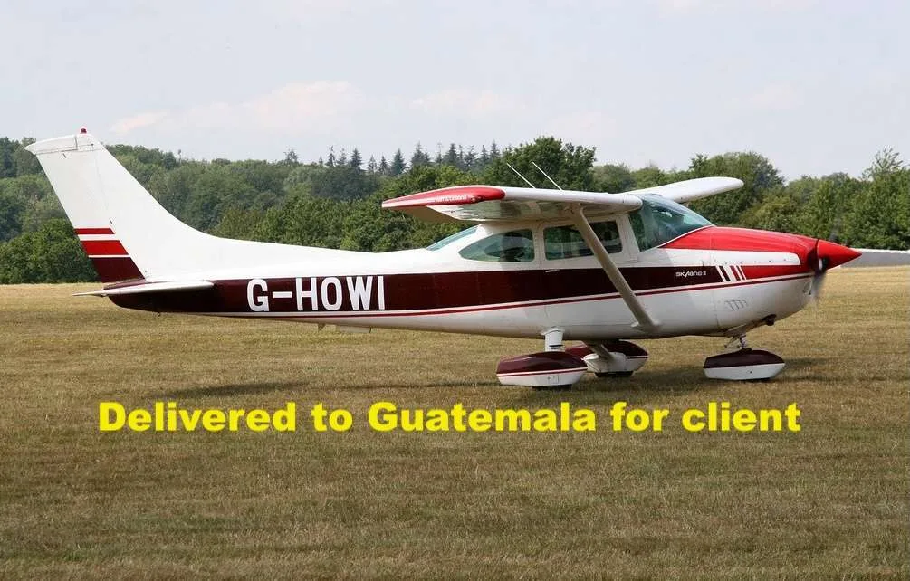 Exterior view of a 1979 Cessna C182Q.