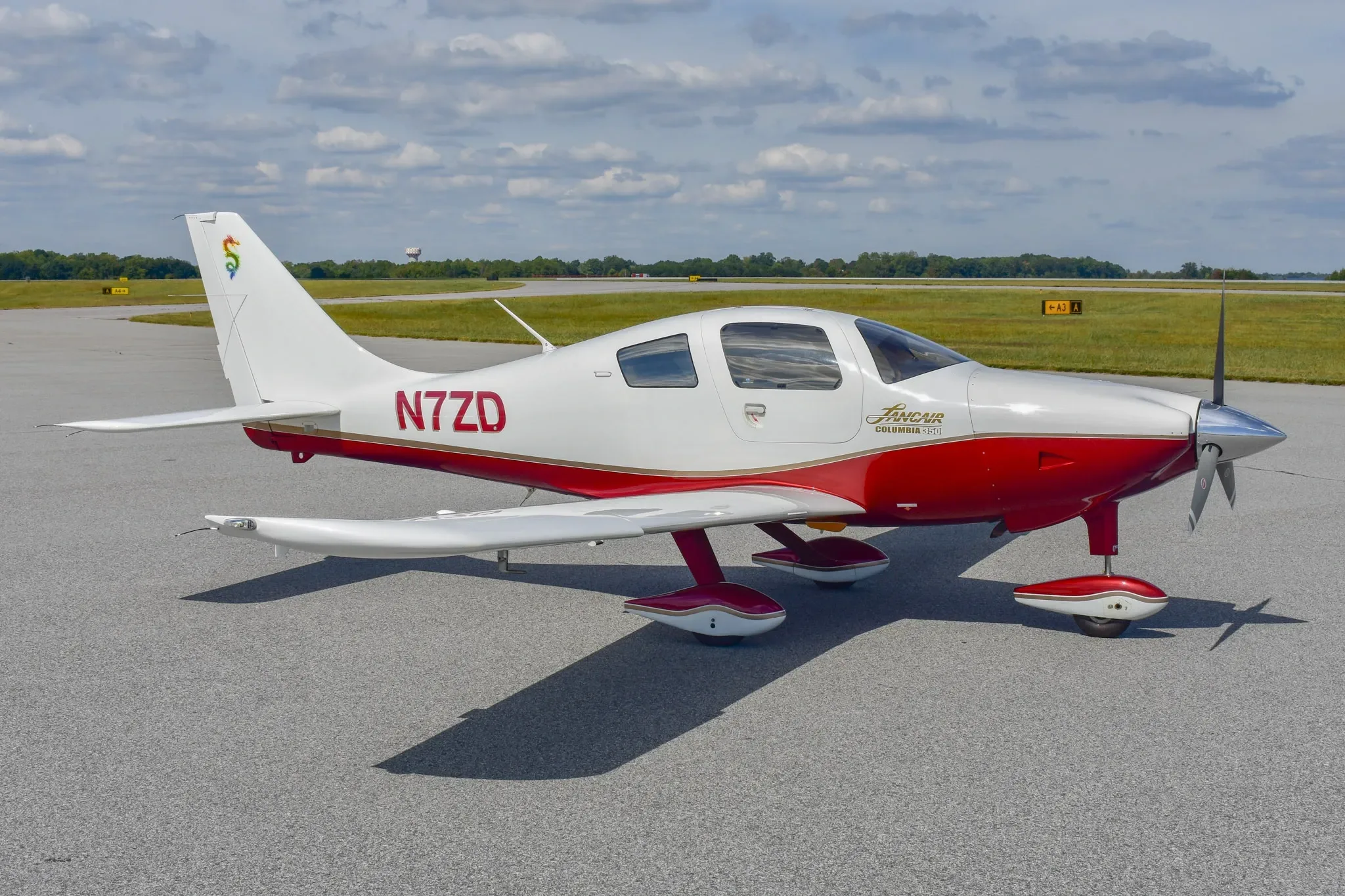 Exterior view of a 2005 Columbia, N7ZD.
