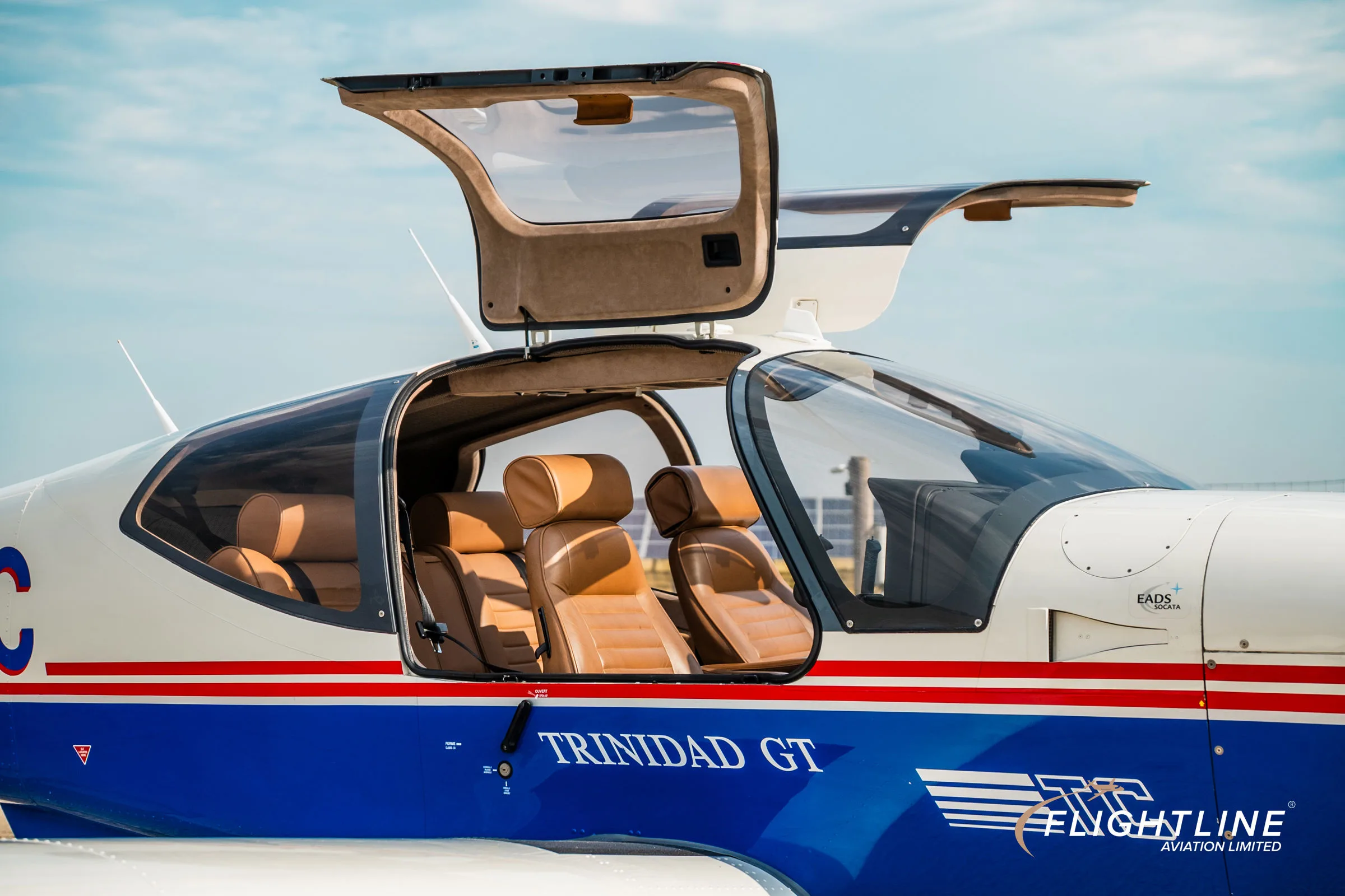 Exterior view of a 2003 Socata TB-21GT Trinidad.