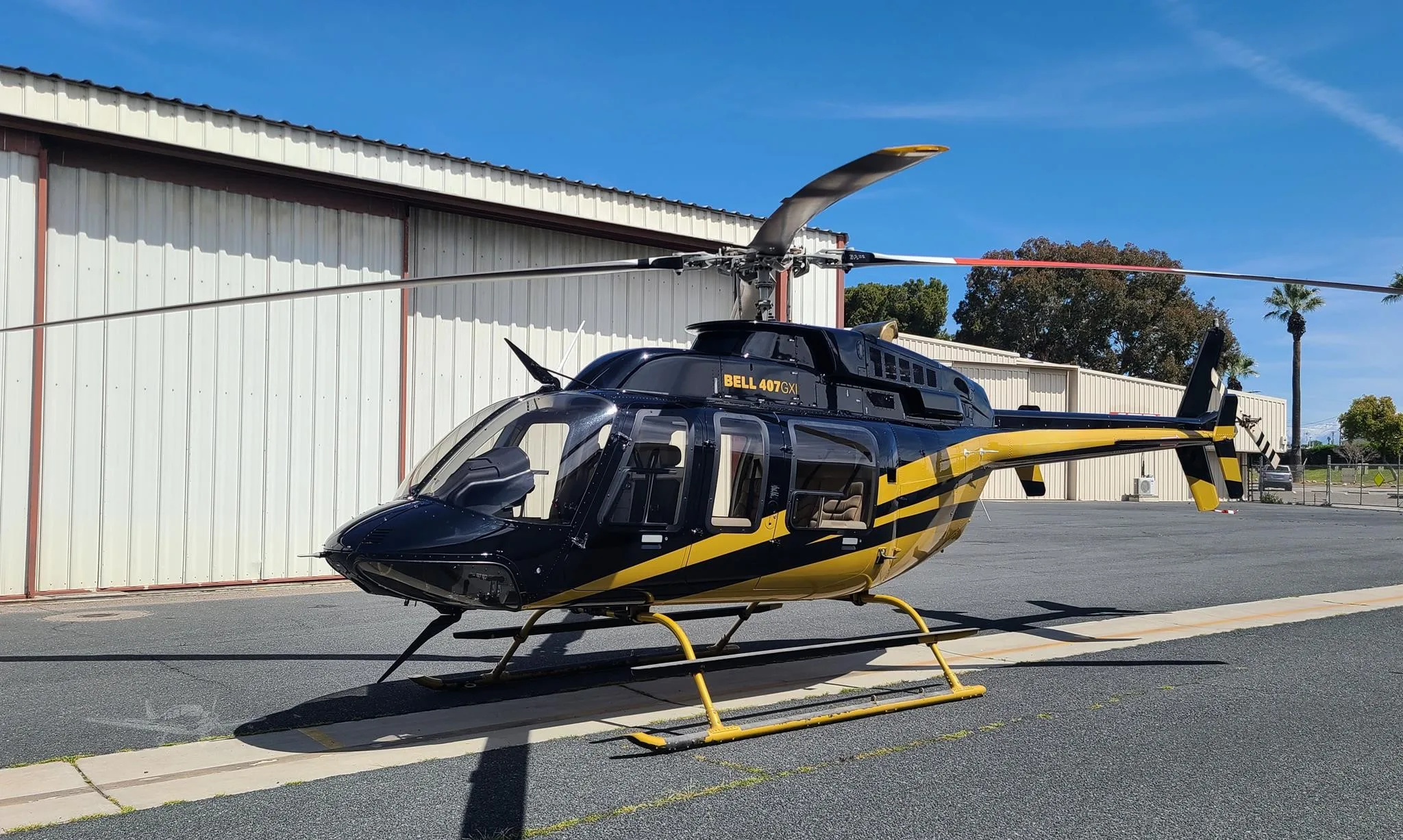 Exterior view of a 2020 BELL 407GXI.