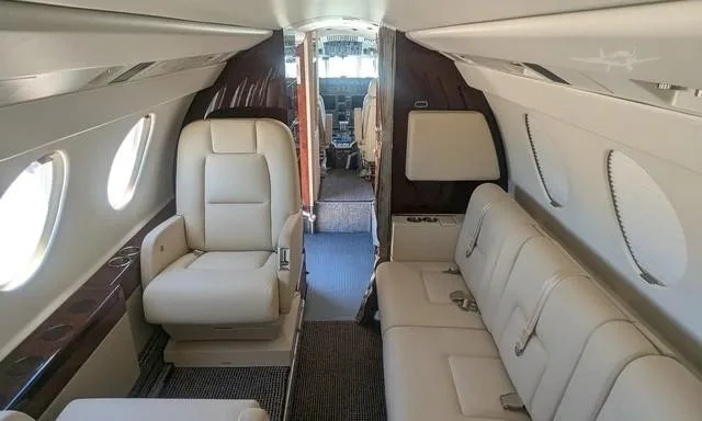 Cabin interior of a 2000 DASSAULT FALCON 50EX.