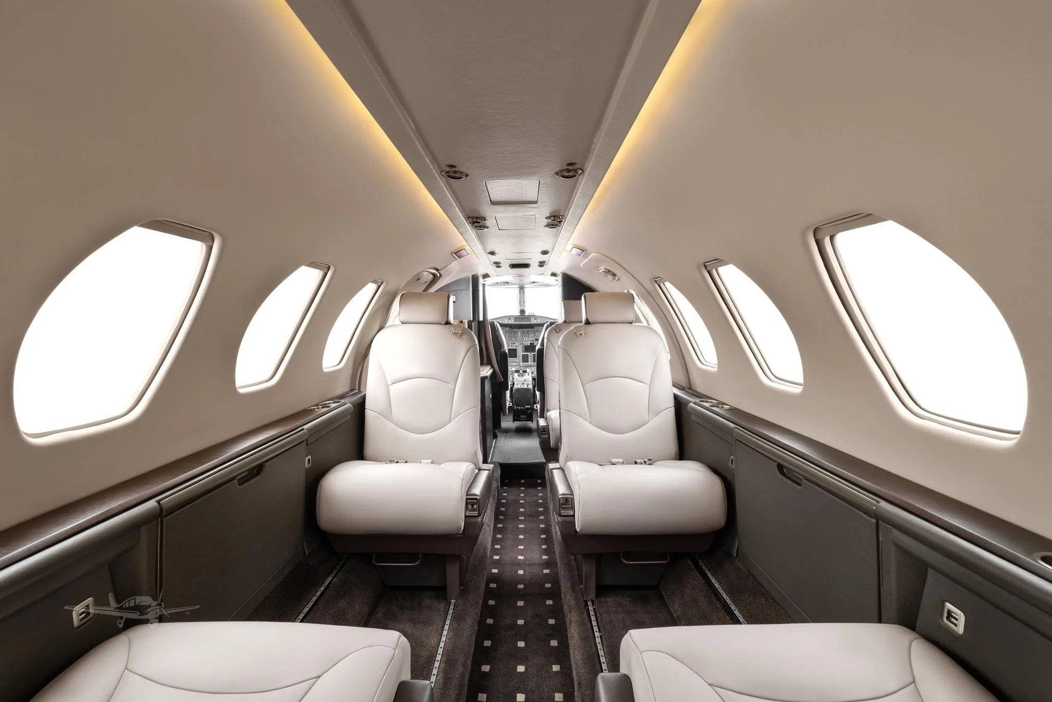 Cabin interior of a 1999 CESSNA CITATION V ULTRA.