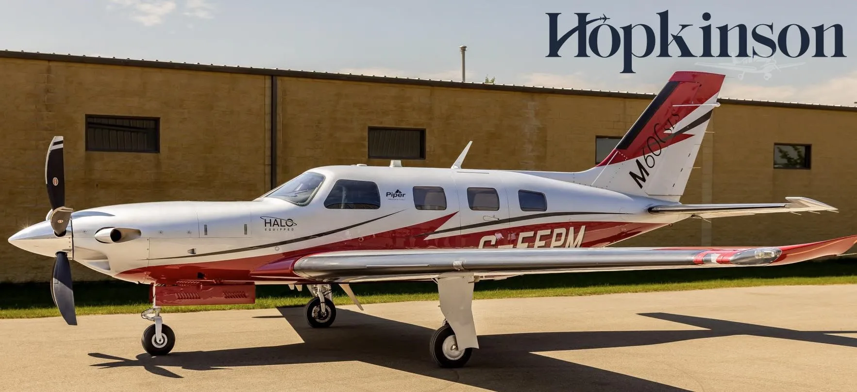 Exterior view of a 2020 PIPER M600 SLS, C-FFPM.