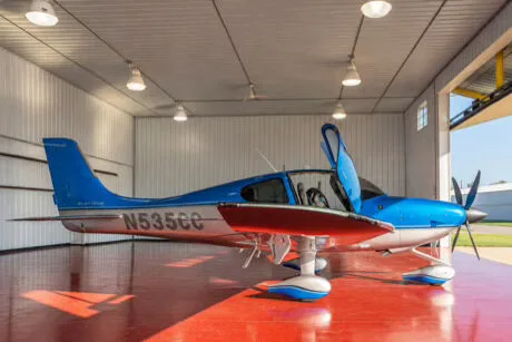 Exterior view of a Cirrus.