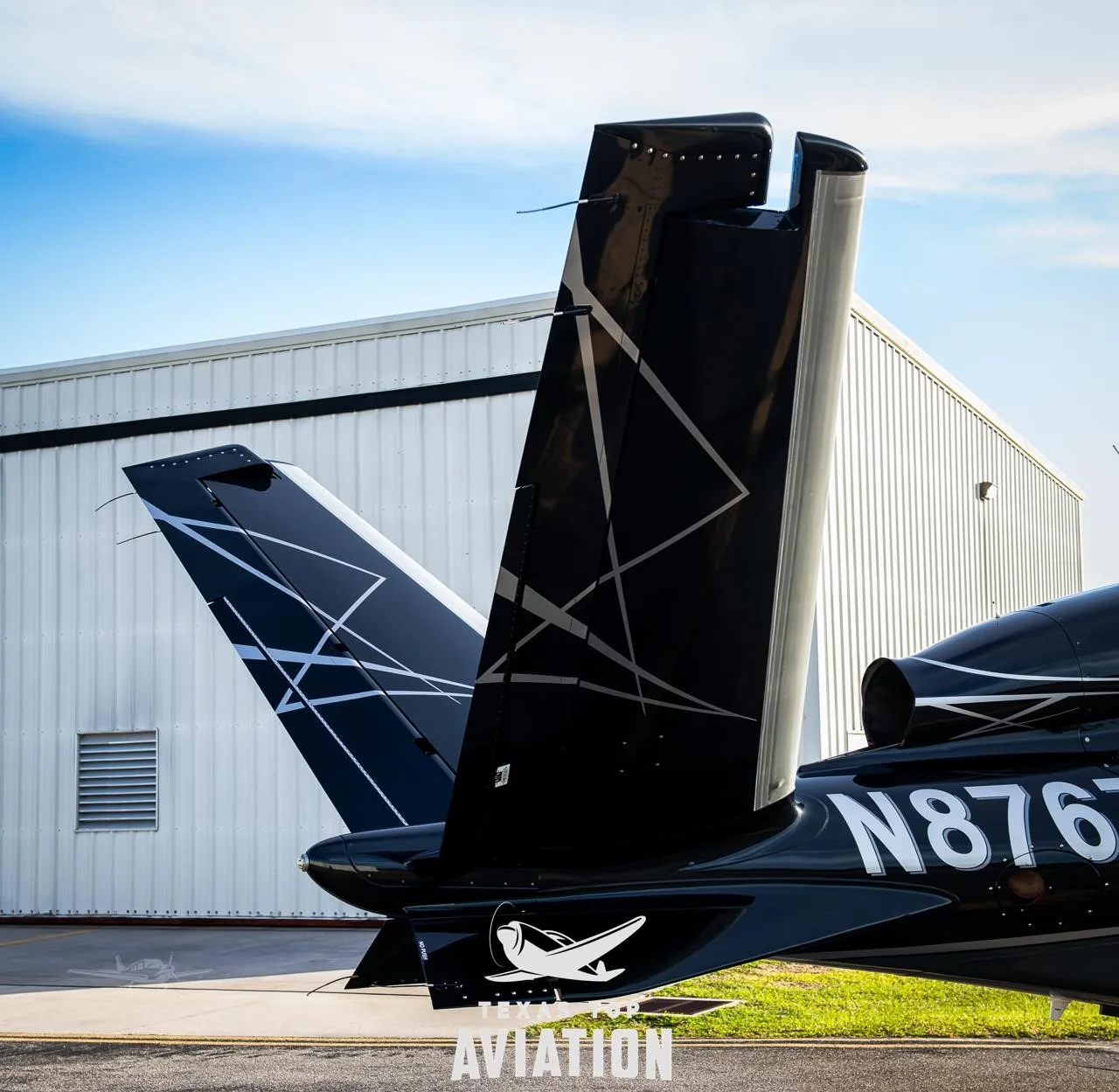 Exterior view of a 2025 CIRRUS VISION SF50-G2+, N876TM.