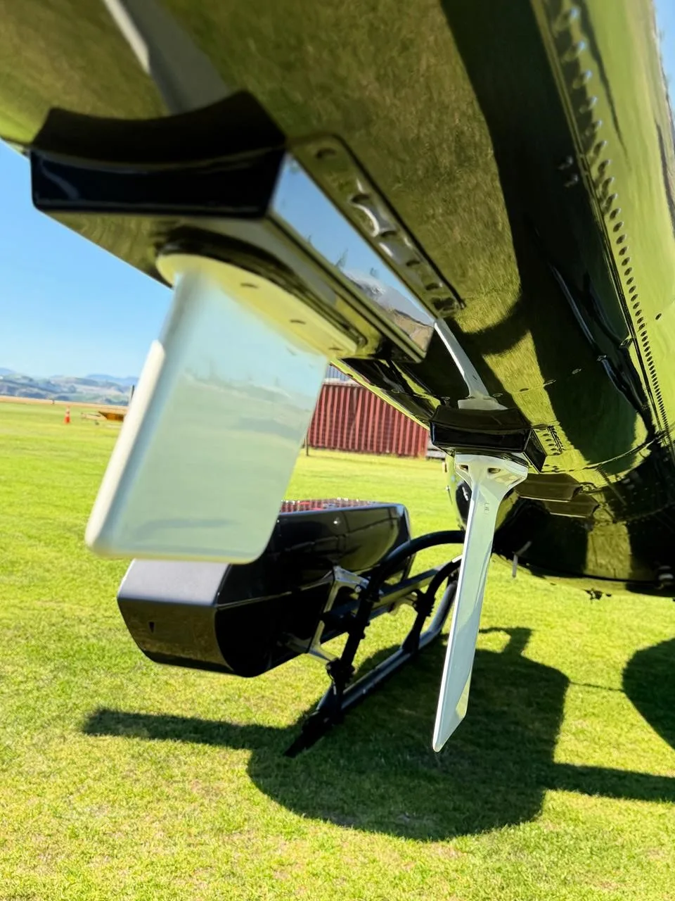 Engine detail of a 2013 EUROCOPTER AS350B-2.