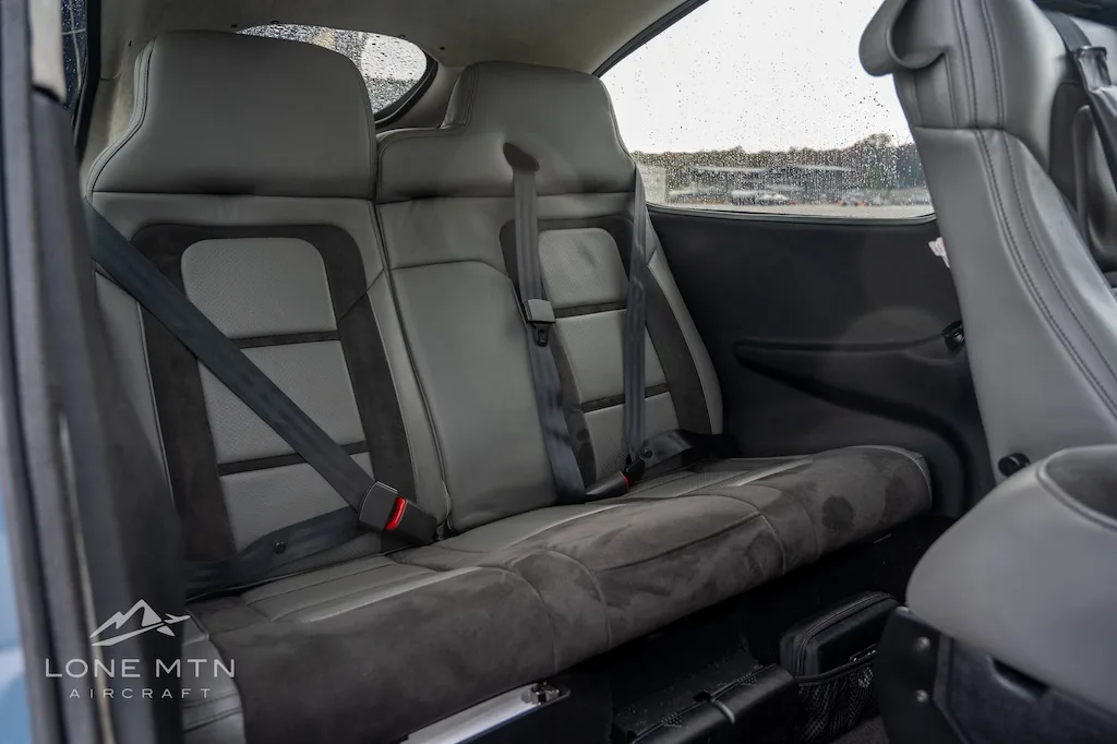 Cabin interior of a 2020 Cirrus SR22 G6 GTS.