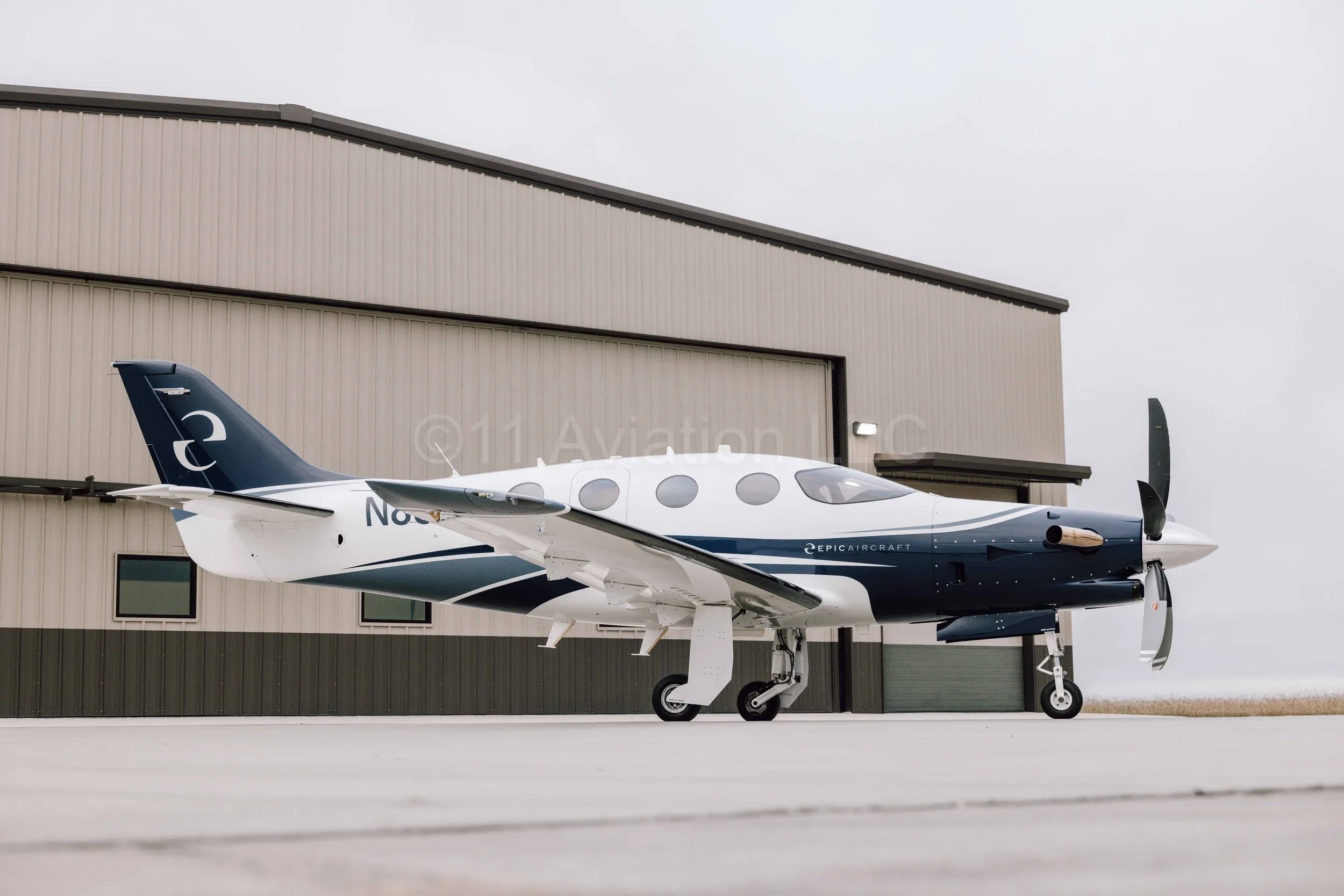Exterior view of a 2023 Hartzell PT6A-67A.
