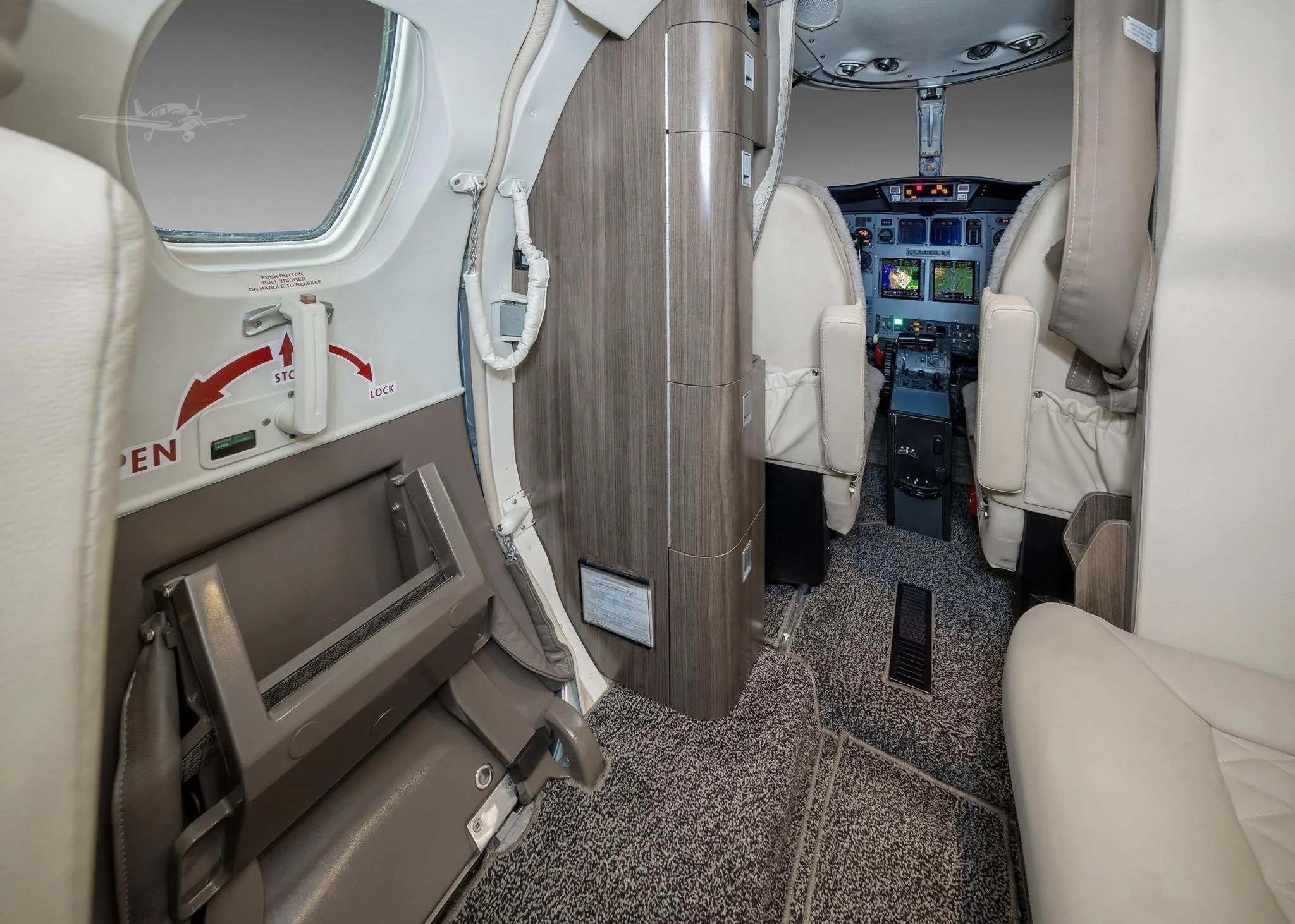 Cabin interior of a 1999 CESSNA CITATION JET.