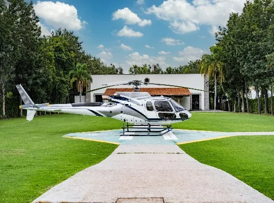 Exterior view of a 2018 Airbus H125.