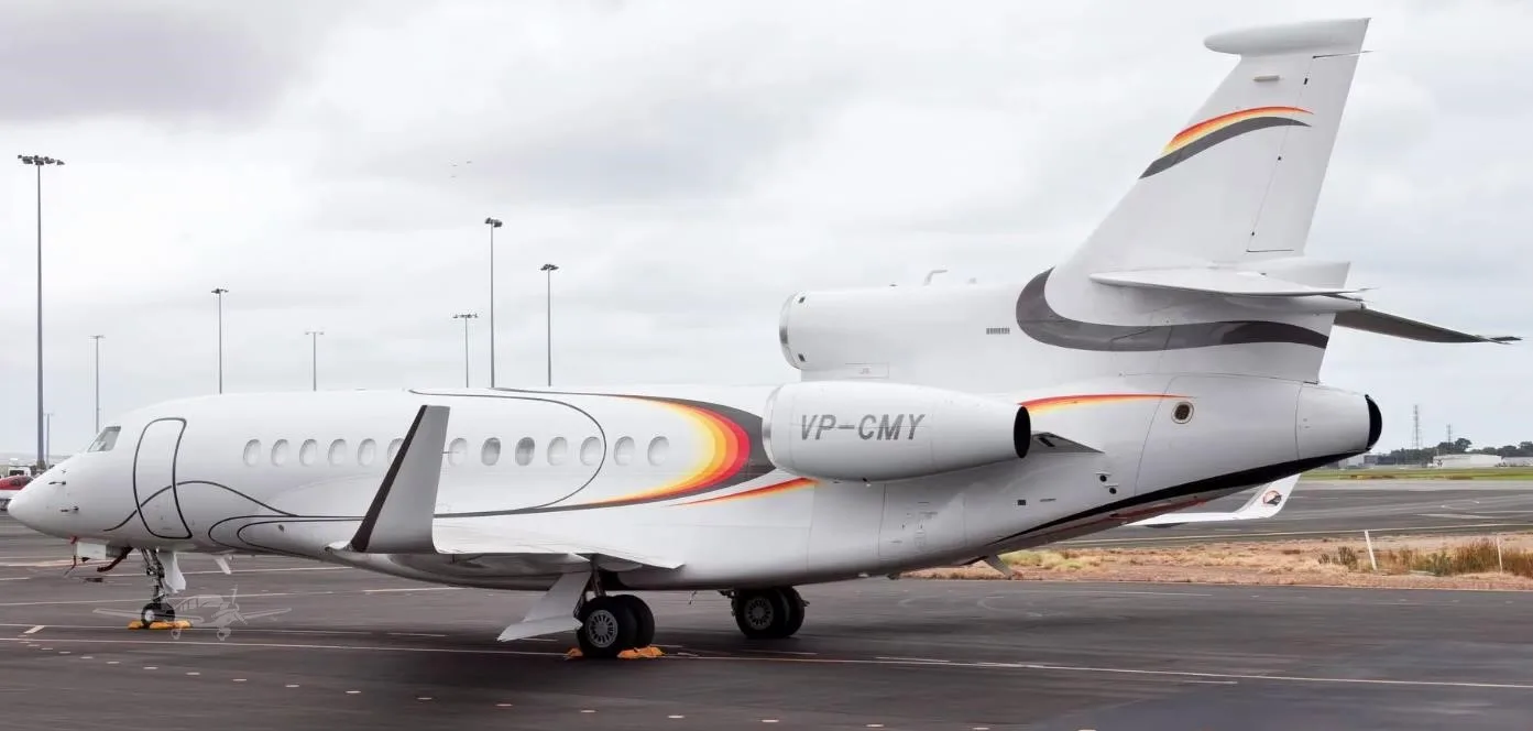 Marketing image of a 2022 DASSAULT FALCON 7X.