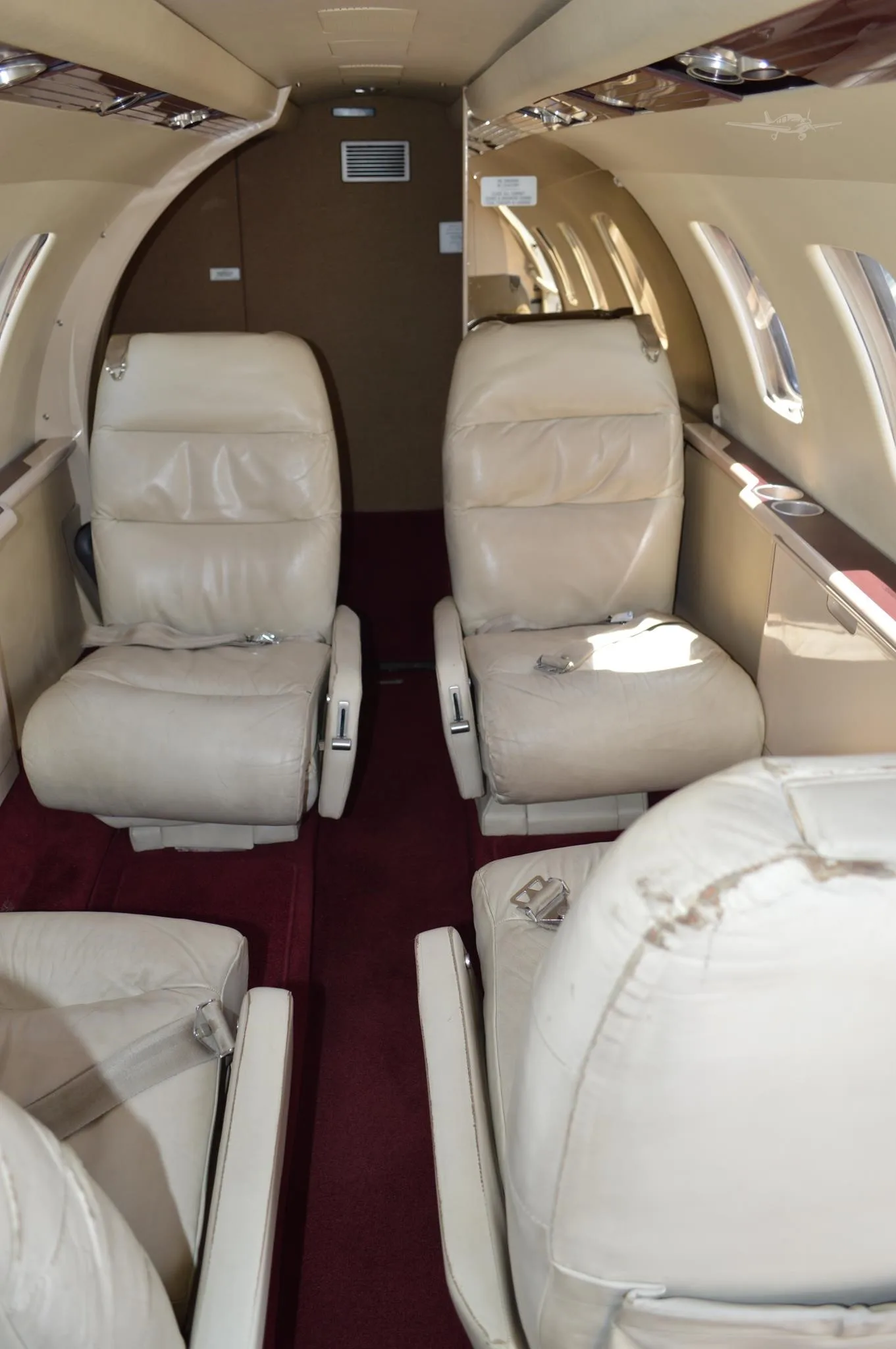 Cabin interior of a 1999 CESSNA CITATION JET.