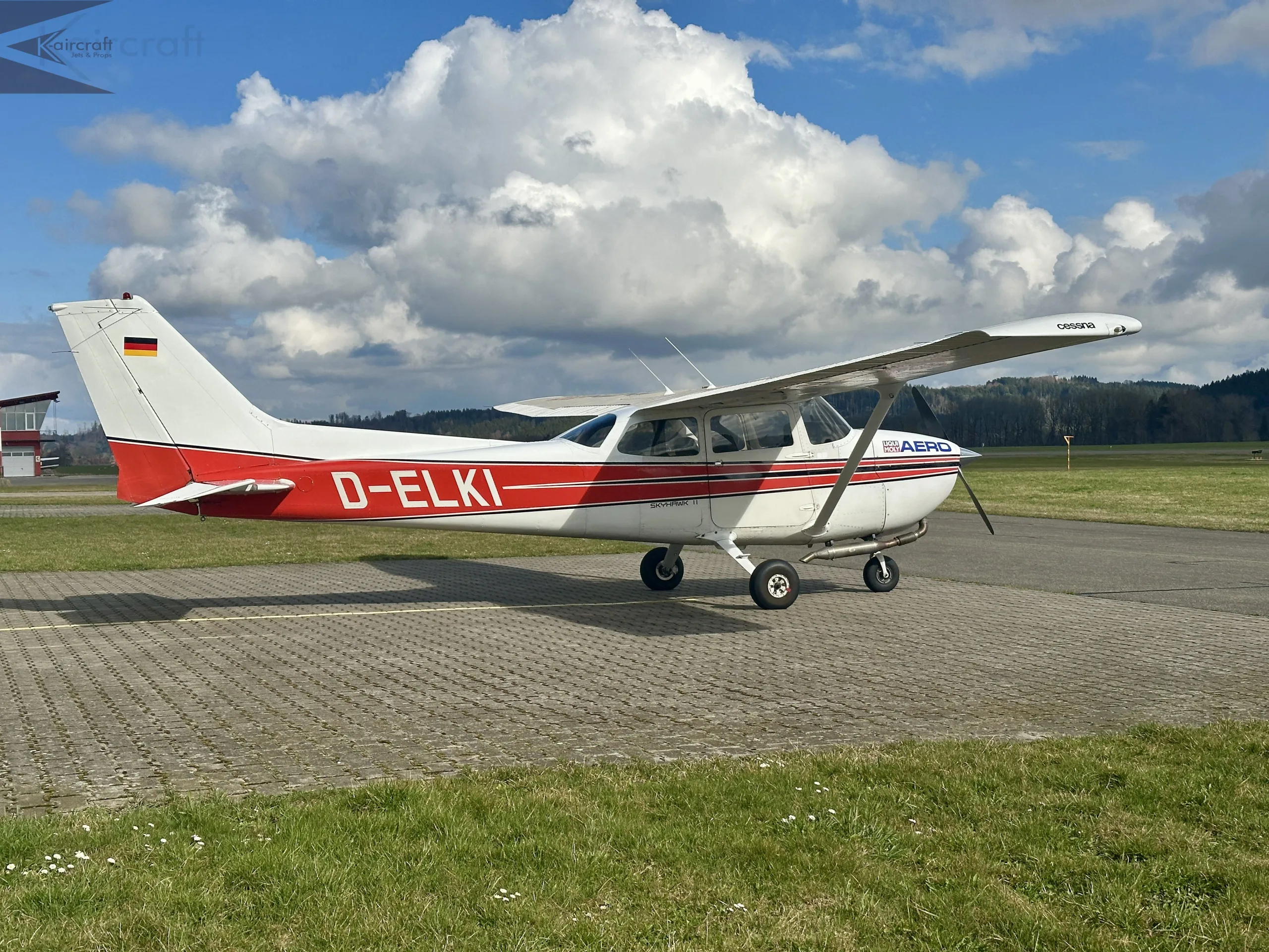 Exterior view of a 1979 Cessna 172.
