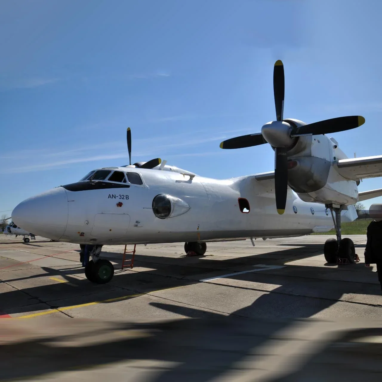 Exterior view of a 1992 Antonov.